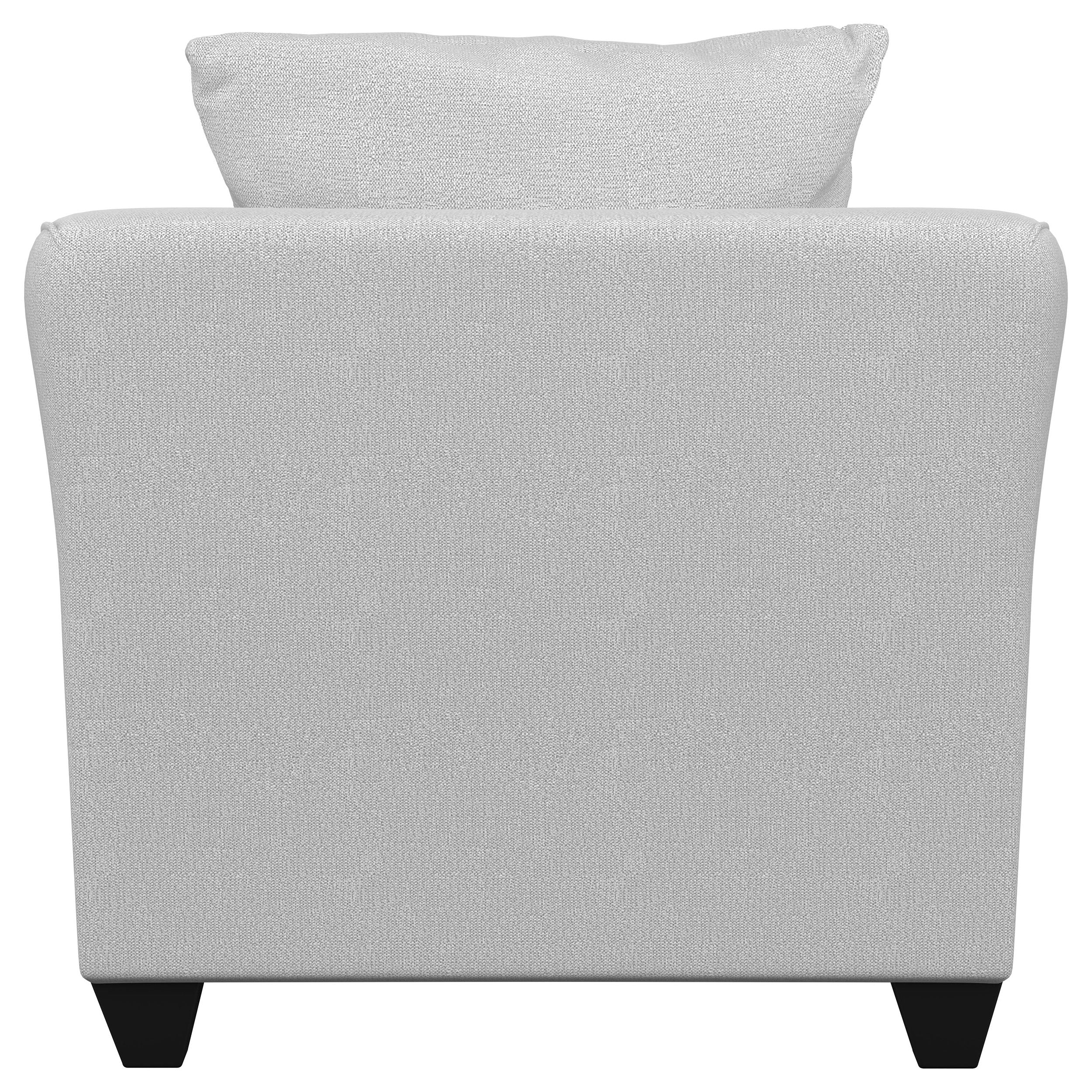 Salizar Upholstered Flared Arm Accent Chair Sand - Image 7