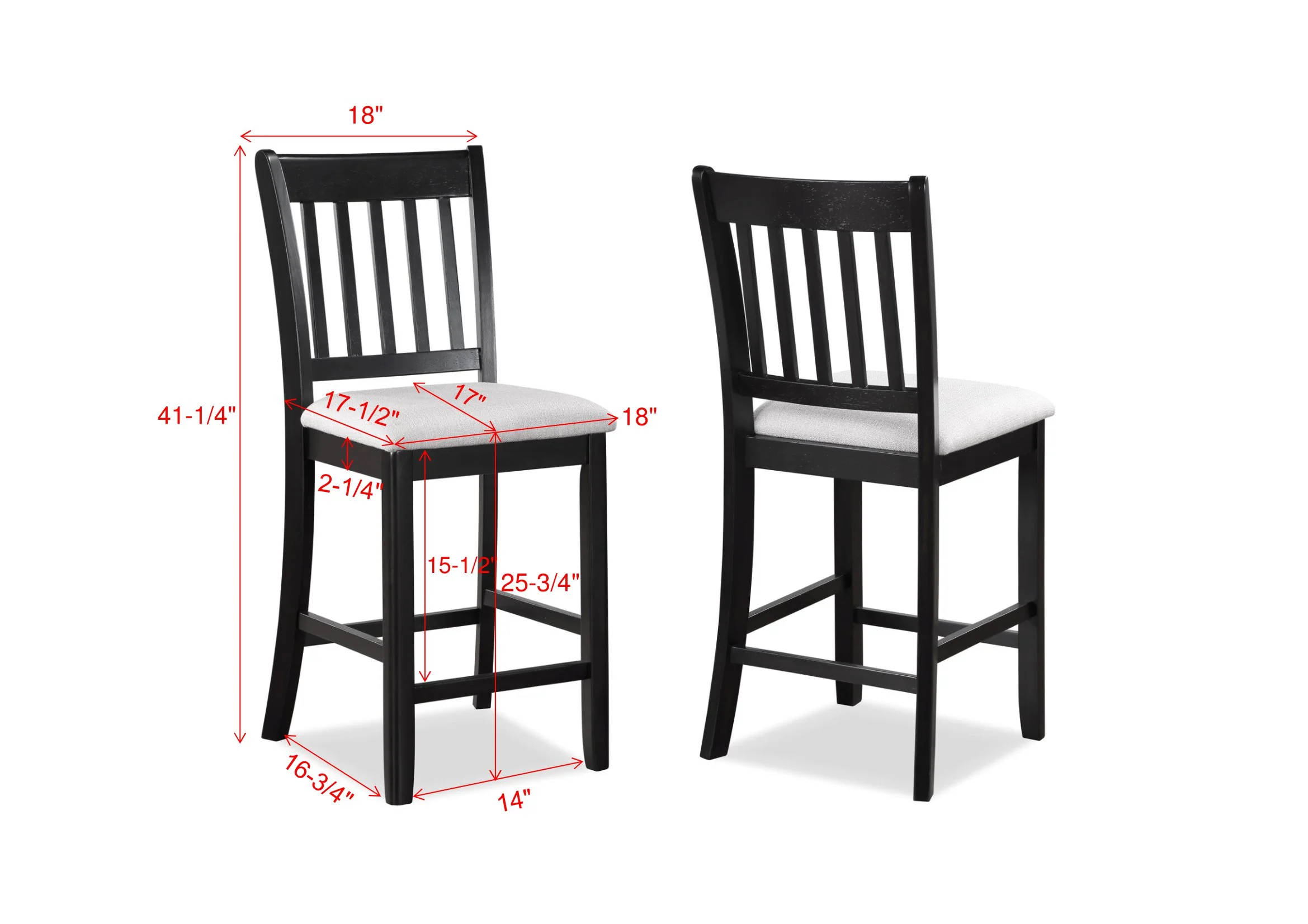 Salvador 5-Pk Counter Height Set - Image 2