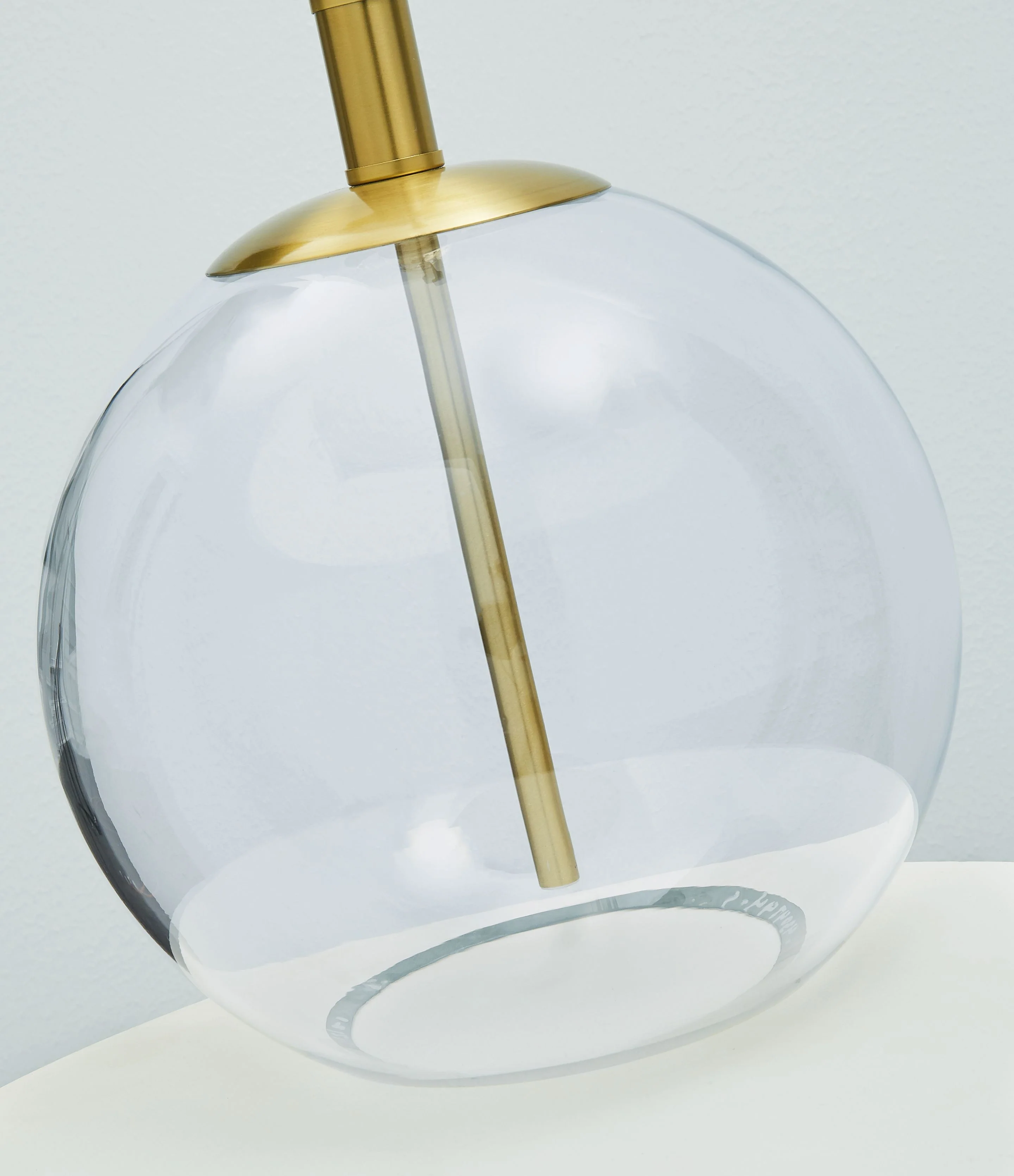 Samder - Glass Table Lamp  - White - Image 4