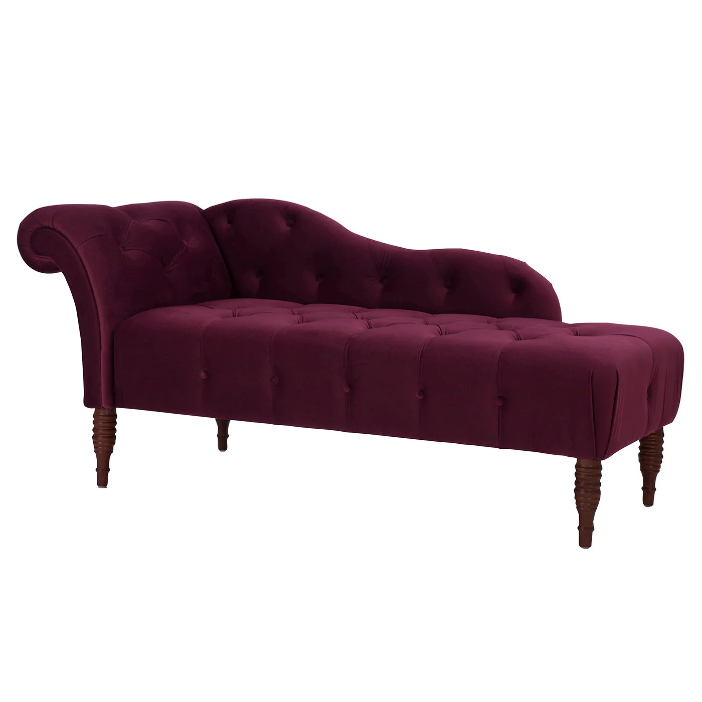 Samuel - Tufted Roll Arm Chaise Lounge - Image 8