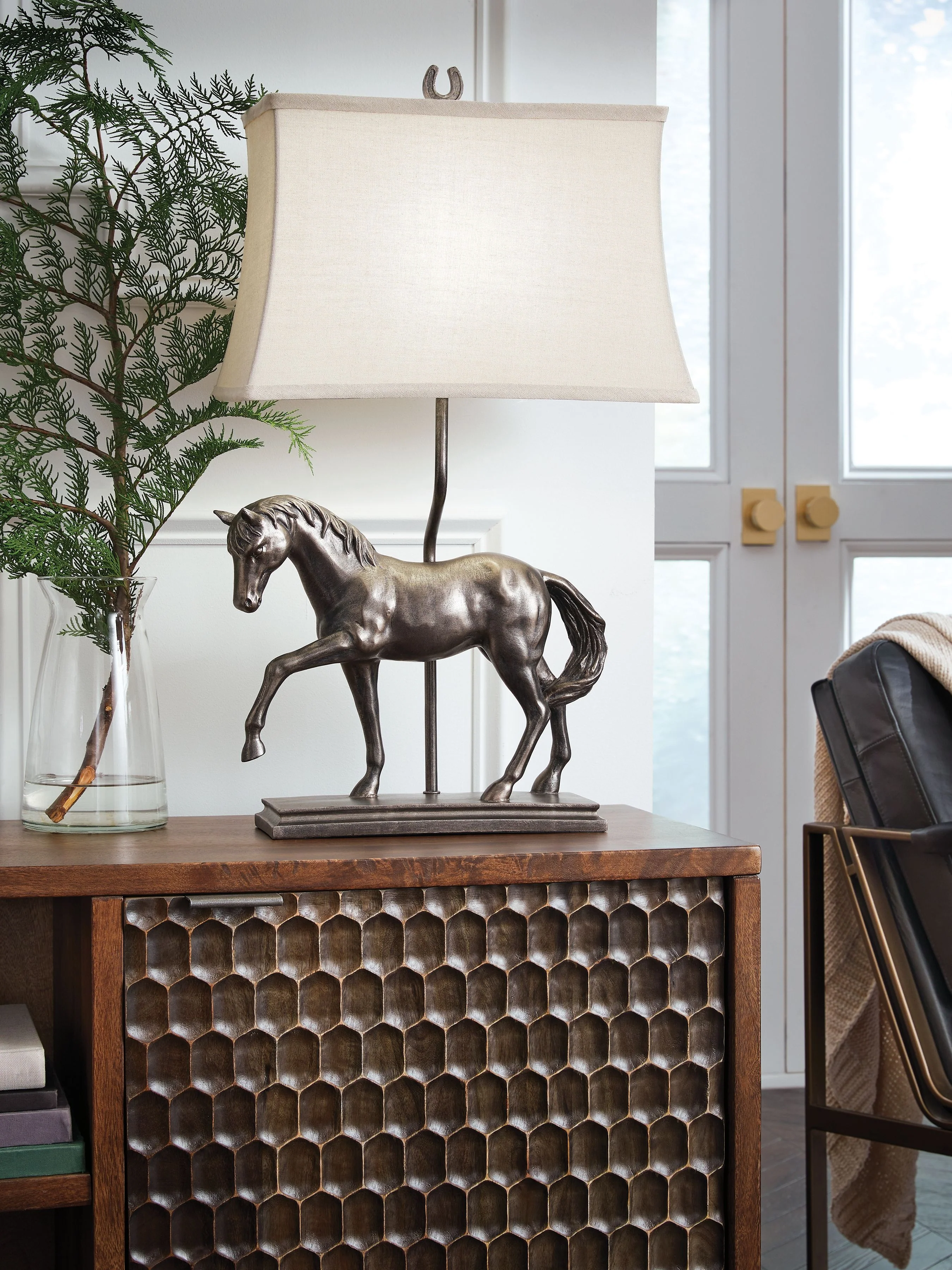 Sandorman - Poly Table Lamp - Bronze Finish - Image 4