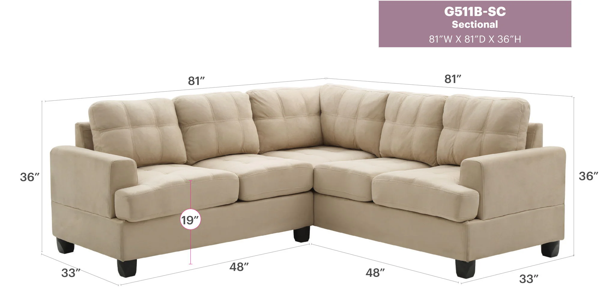 Sandridge - Sectional - Image 13