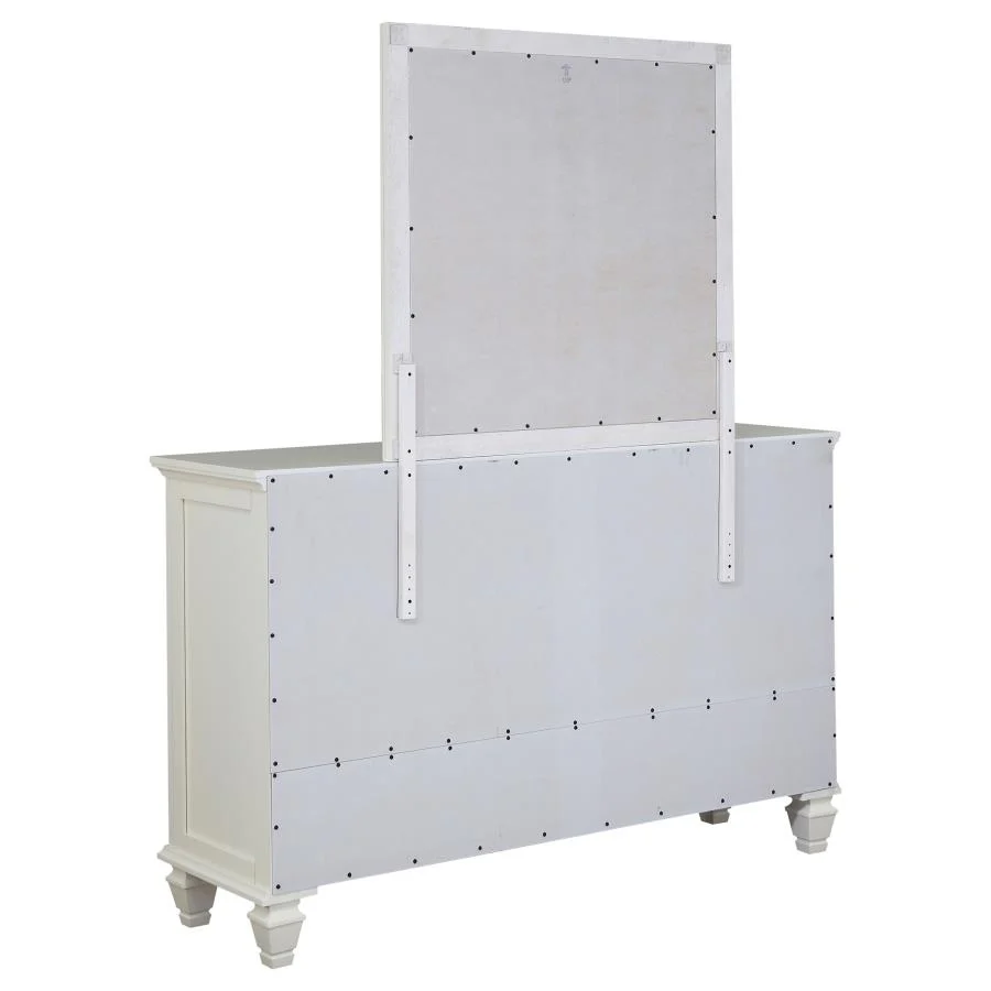 Sandy Beach - 11-drawer Dresser With Mirror - Image 6
