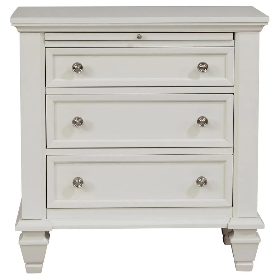 Sandy Beach - 3-drawer Nightstand - Image 3