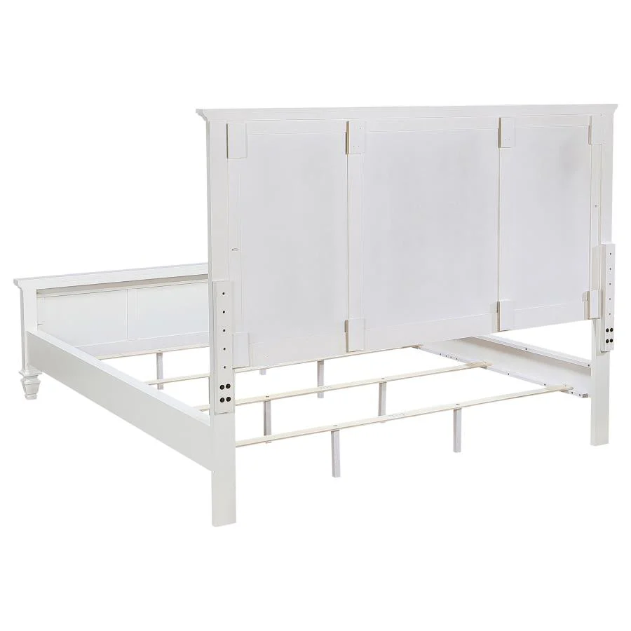 Sandy Beach - 63" Panel Bed with High Headboard - Image 10