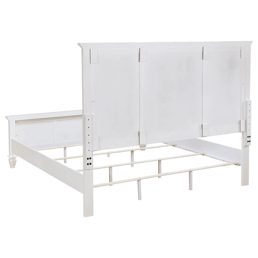 Sandy Beach - 63" Panel Bed with High Headboard - Image 9