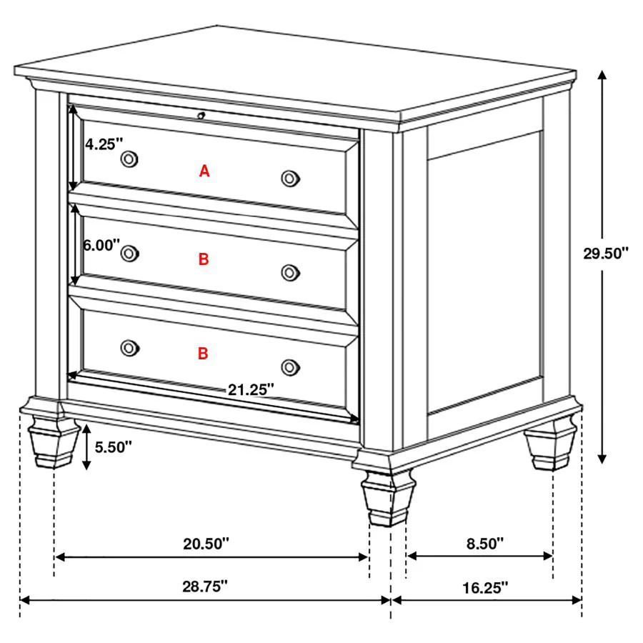 Sandy Beach - Panel Bedroom Set - Image 30