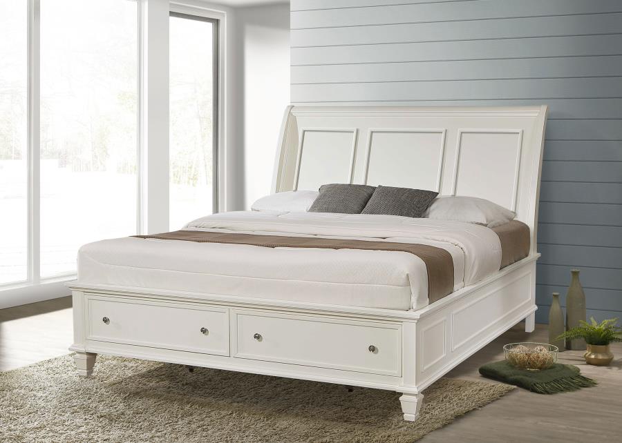 Sandy Beach - Storage Sleigh Bed - Image 4