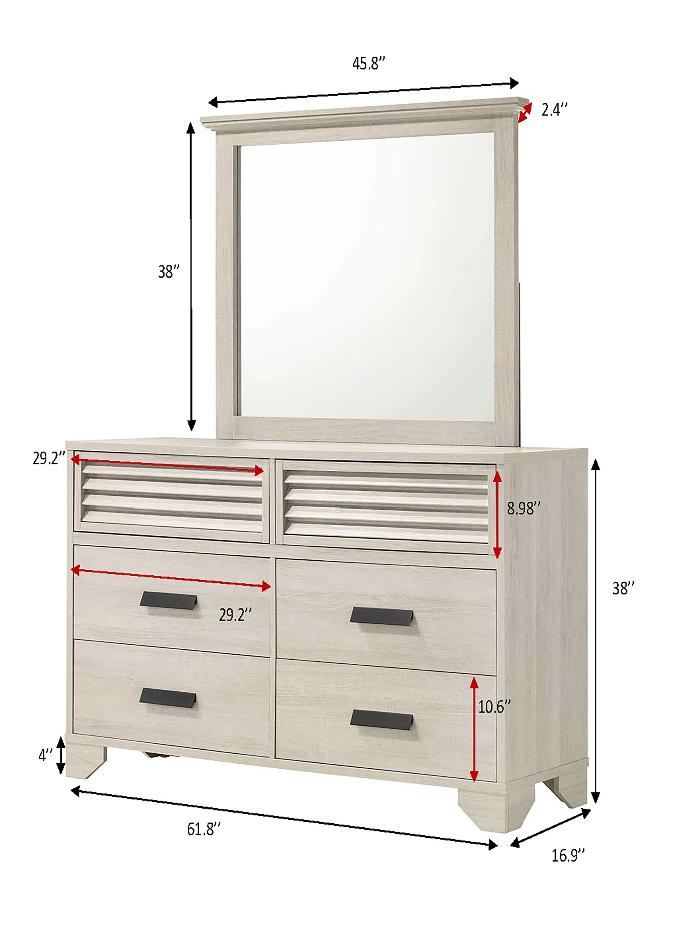 Sarter Dresser - White - Image 2