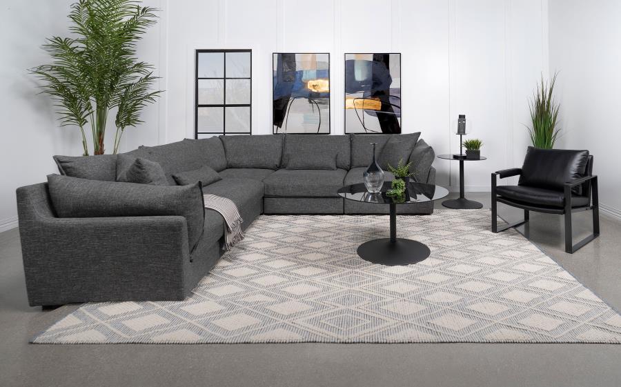 Sasha - Upholstered Modular Sectional - Image 9