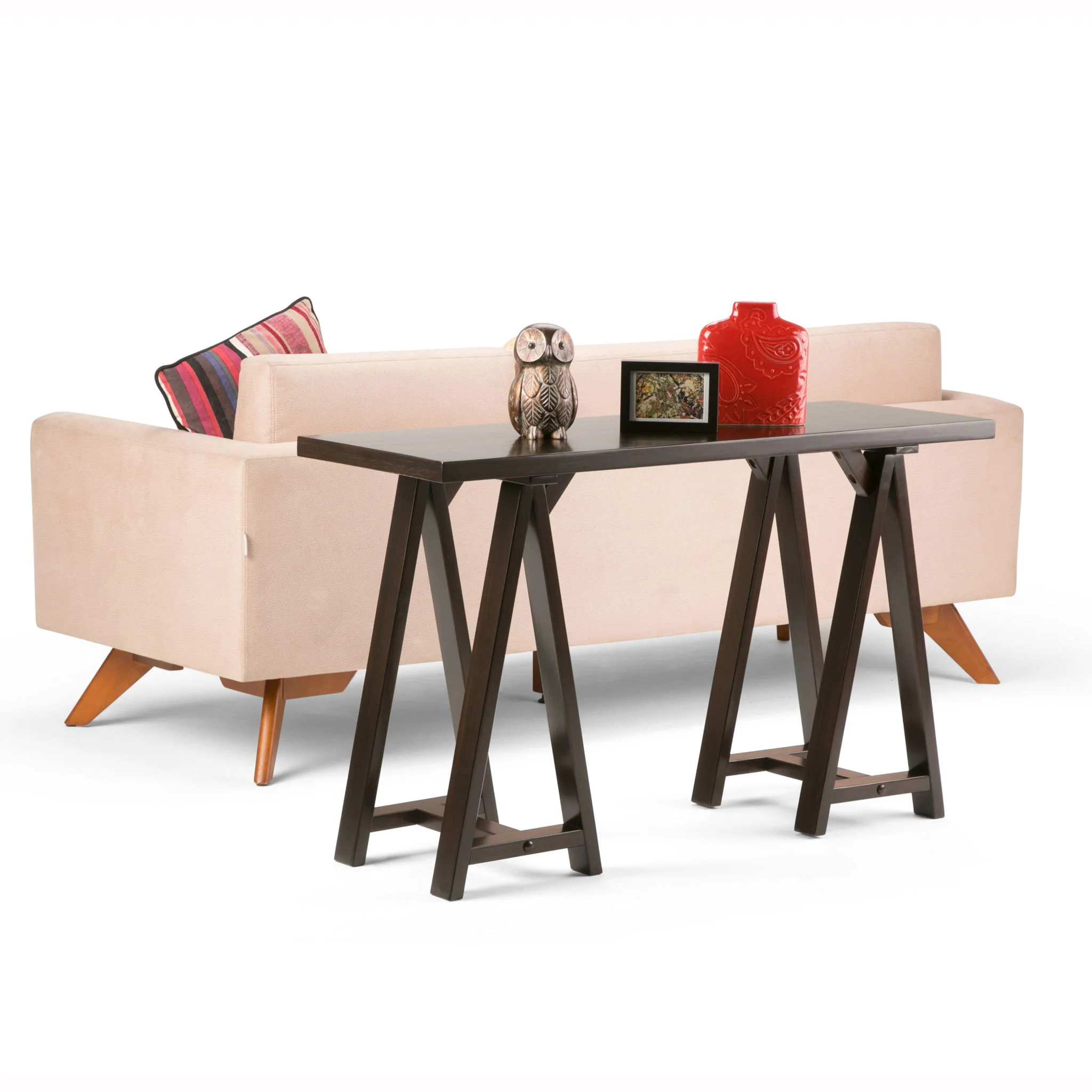 Sawhorse - Handcrafted Console Sofa Table - Image 4