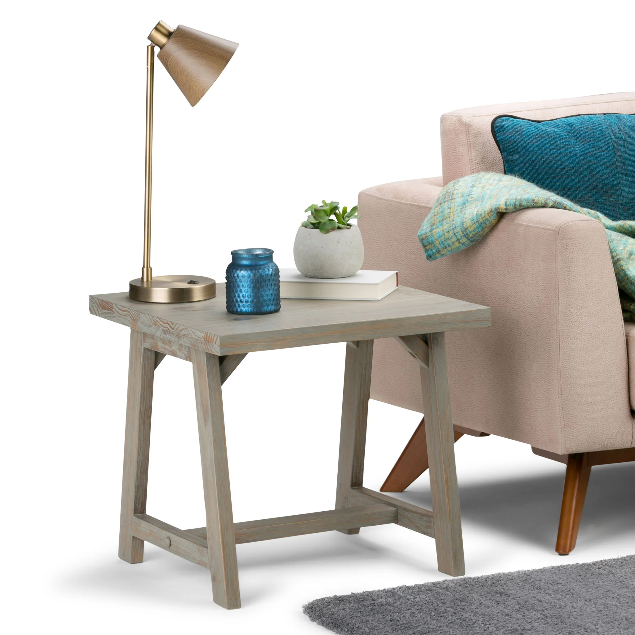 Sawhorse - Handcrafted End Table - Image 2
