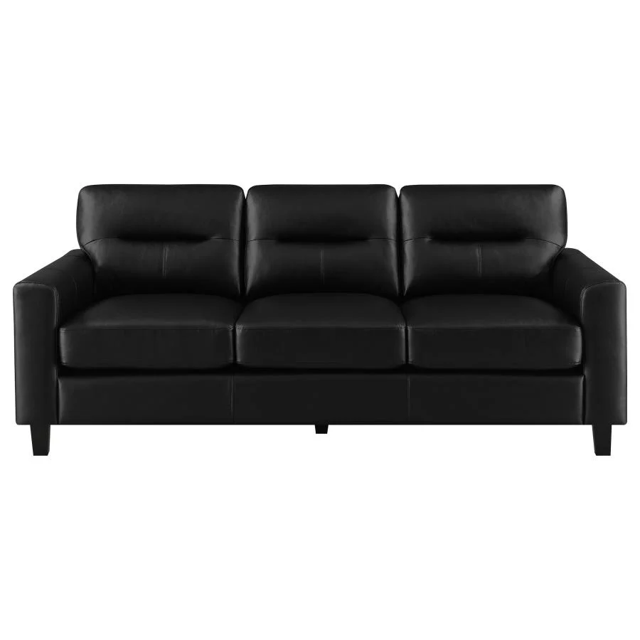 Scotland - Faux Leather Upholstered Sofa Set - Image 13