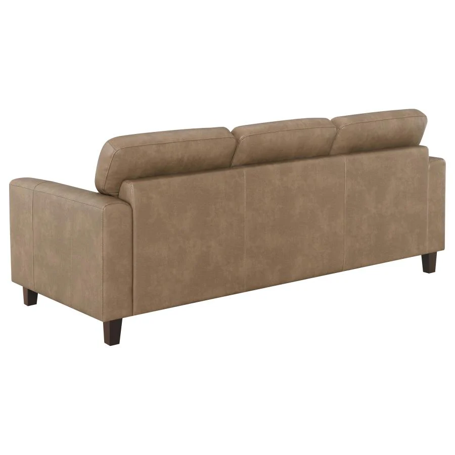 Scotland - Faux Leather Upholstered Sofa Set - Image 19
