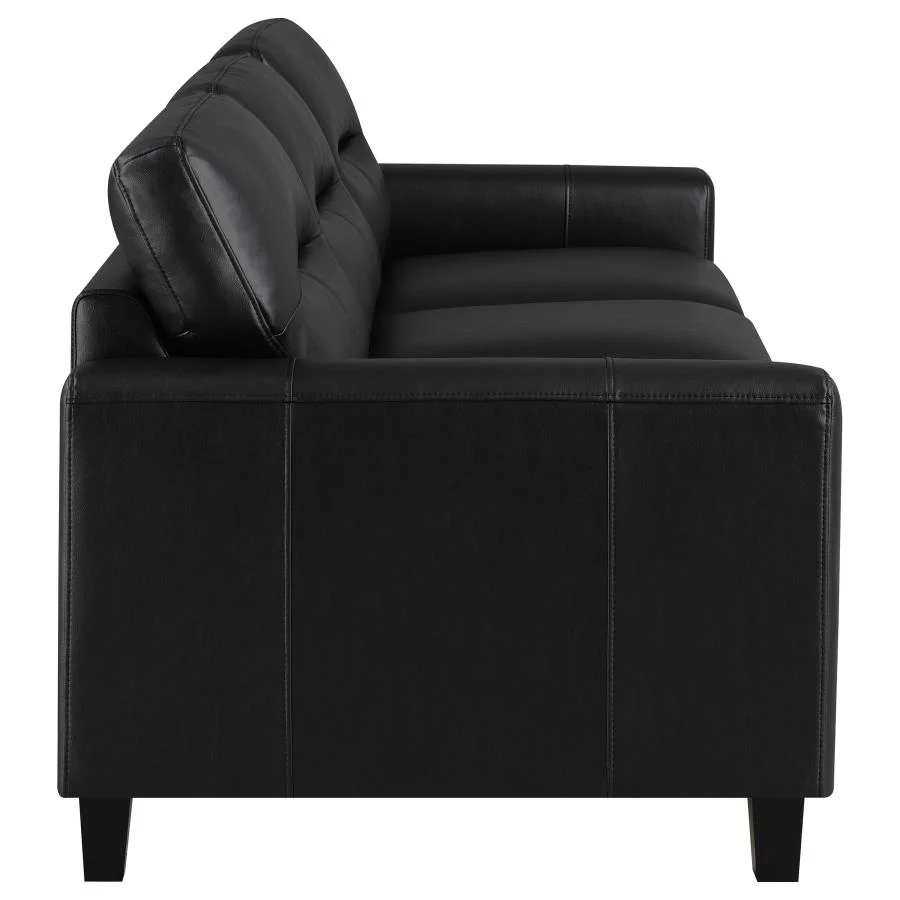 Scotland - Faux Leather Upholstered Sofa Set - Image 22