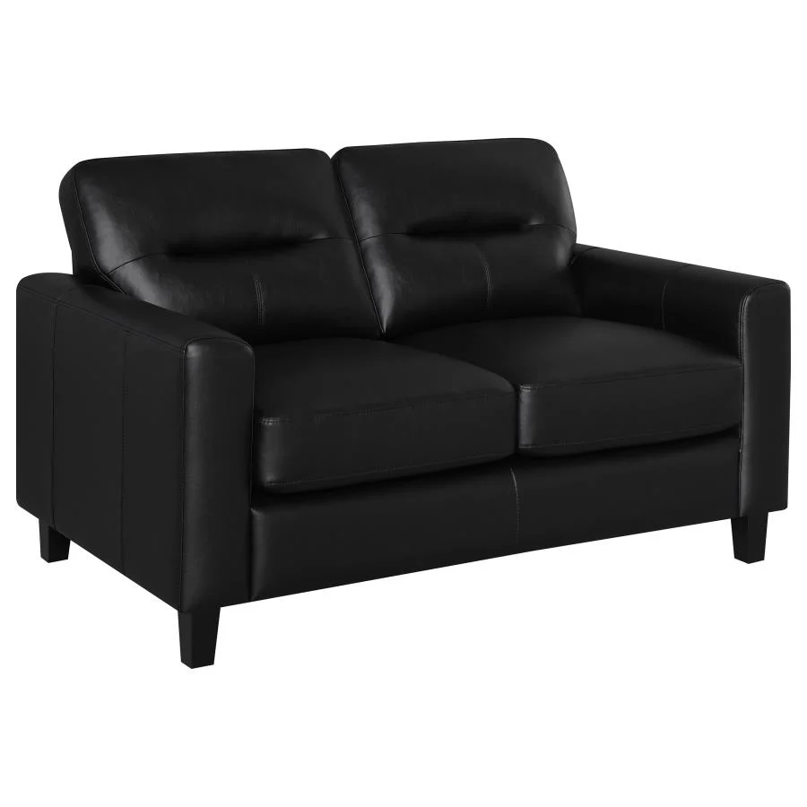 Scotland - Faux Leather Upholstered Sofa Set - Image 26