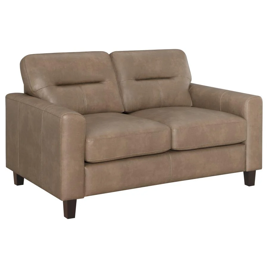 Scotland - Faux Leather Upholstered Sofa Set - Image 27
