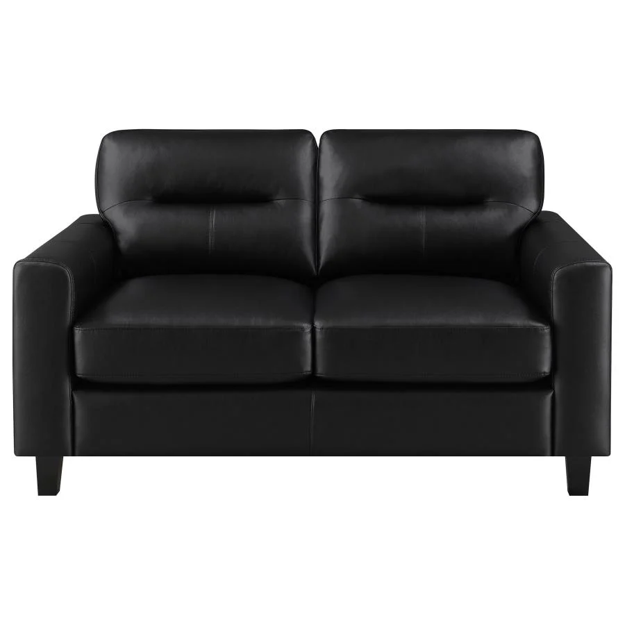 Scotland - Faux Leather Upholstered Sofa Set - Image 30