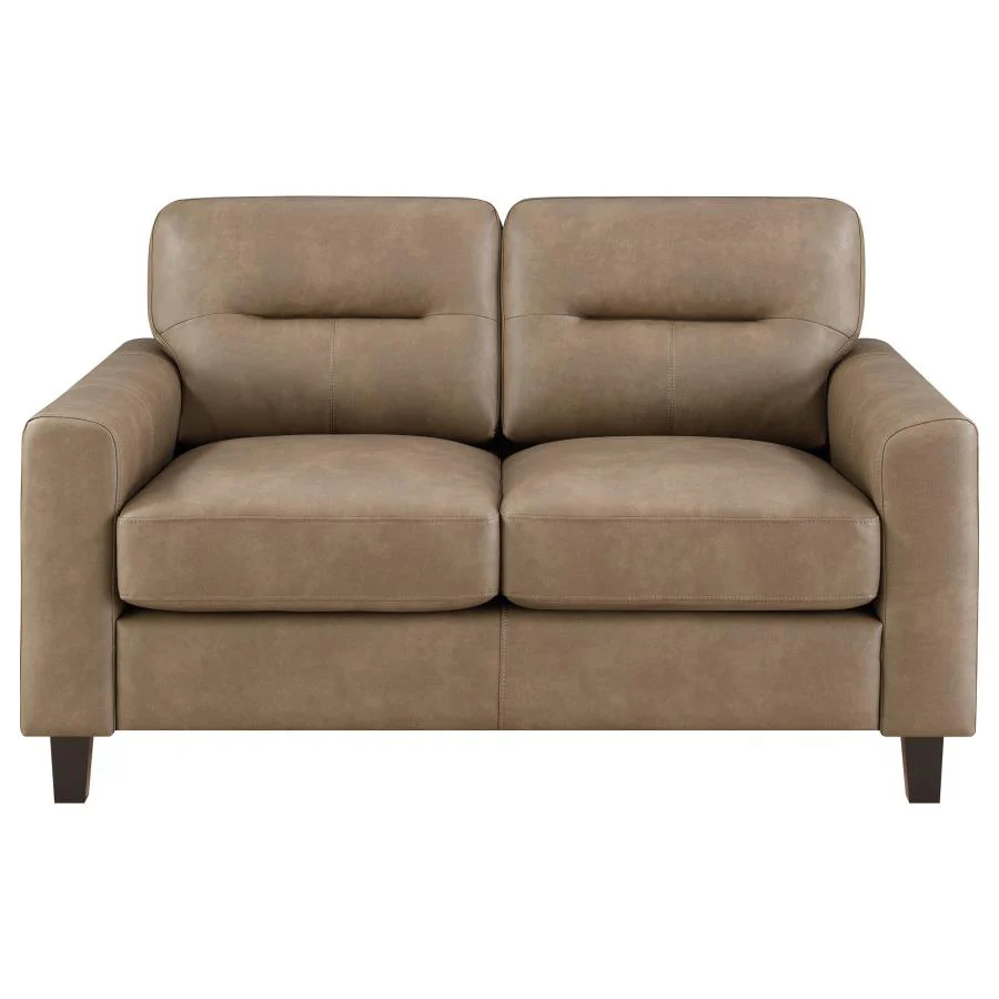 Scotland - Faux Leather Upholstered Sofa Set - Image 32
