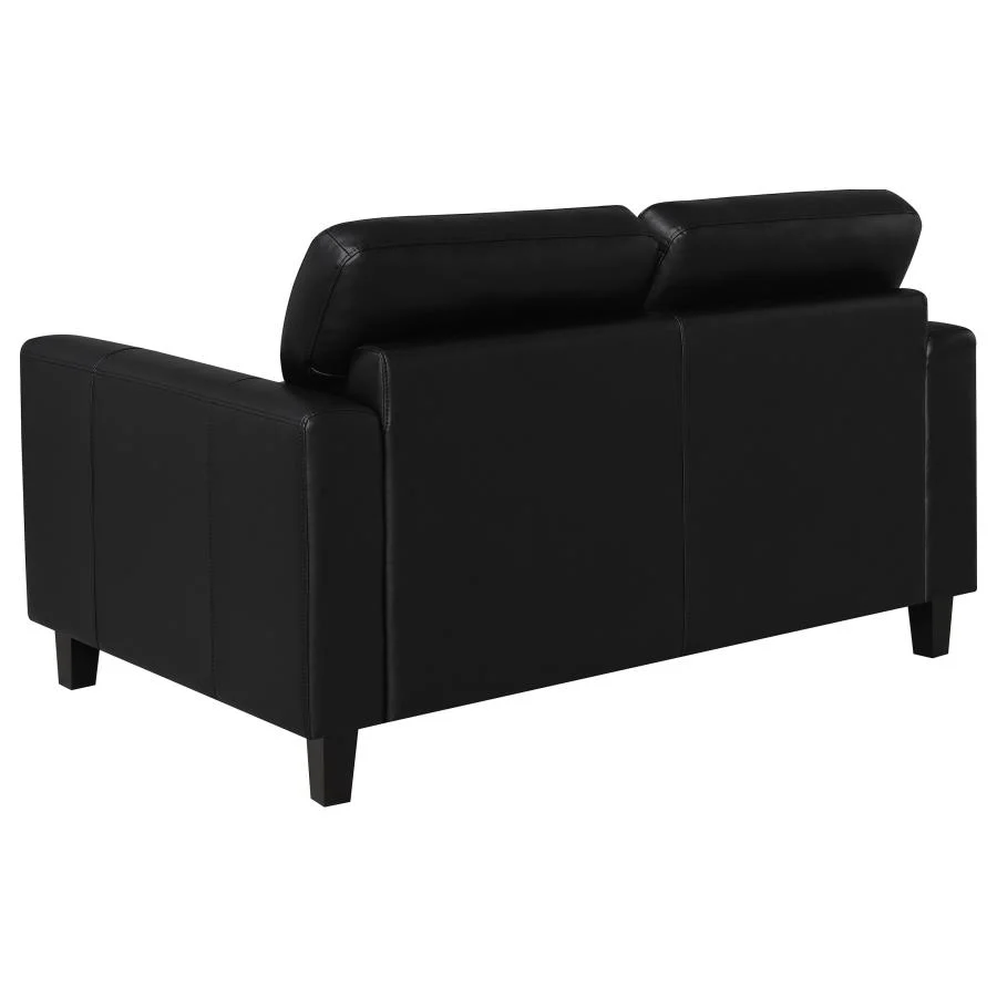 Scotland - Faux Leather Upholstered Sofa Set - Image 33