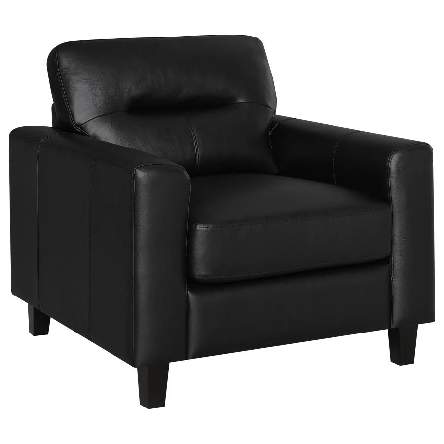 Scotland - Faux Leather Upholstered Sofa Set - Image 41