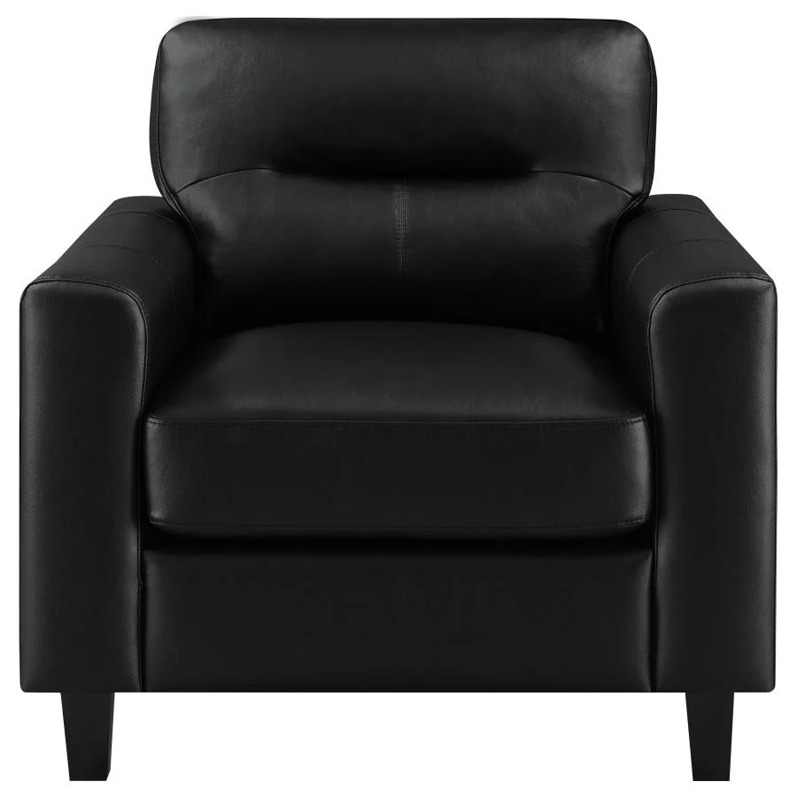 Scotland - Faux Leather Upholstered Sofa Set - Image 45