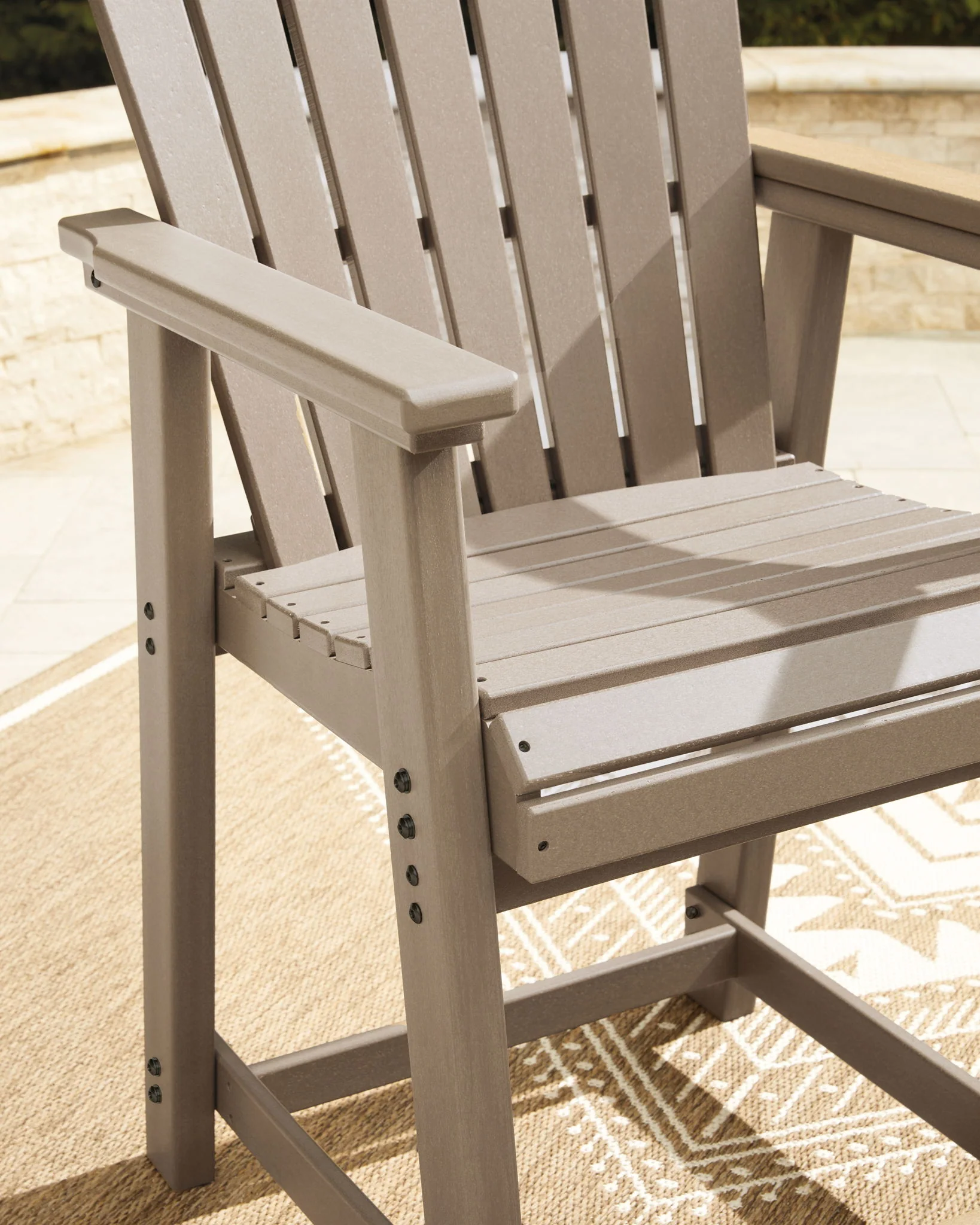 Seacliff Beach - Barstool (Set of 2) - Medium Brown - Image 2