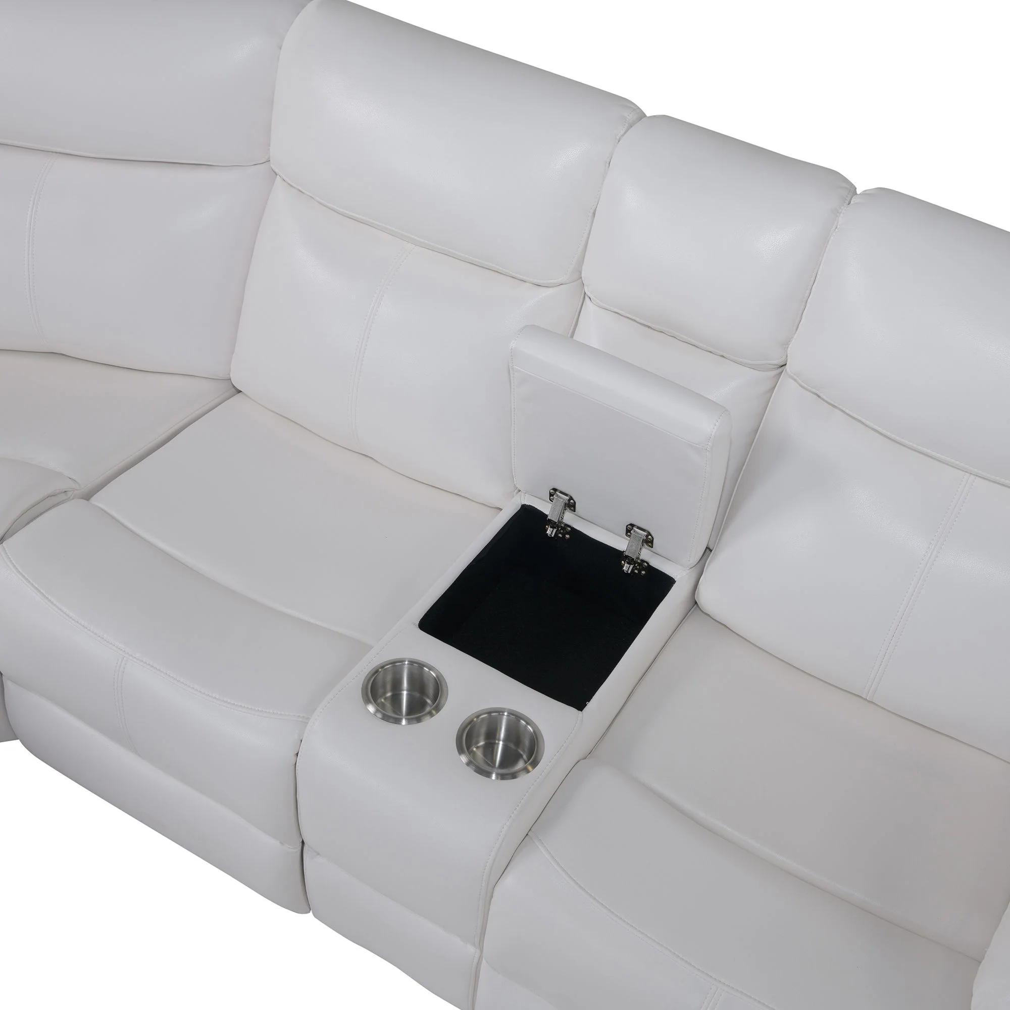 Sectional Sofa With Recline And Storage - Image 15