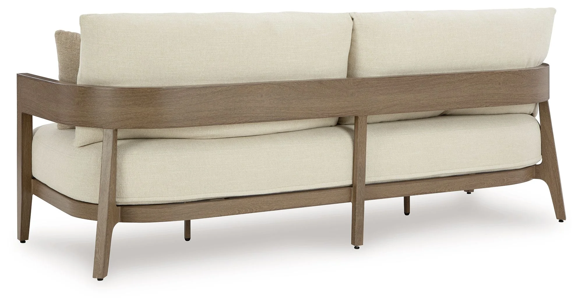 Serene Bay - Sofa With Cushion - Dark Brown / White - Image 6