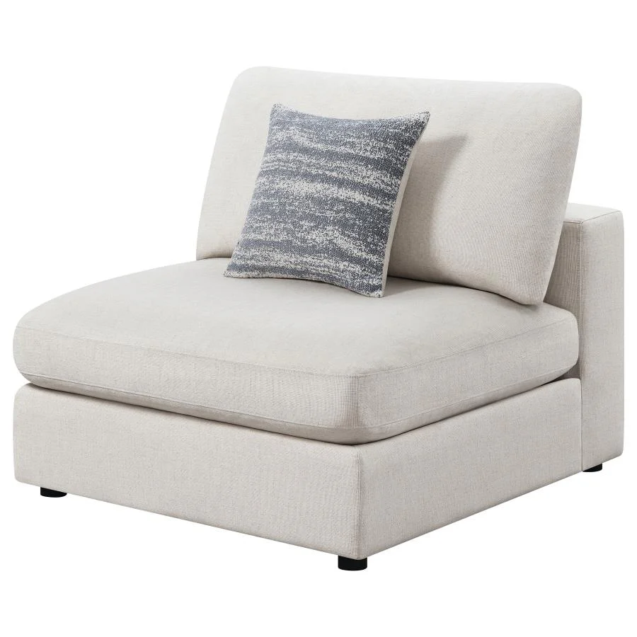 Serene Upholstered Armless / Corner Chair - Image 10