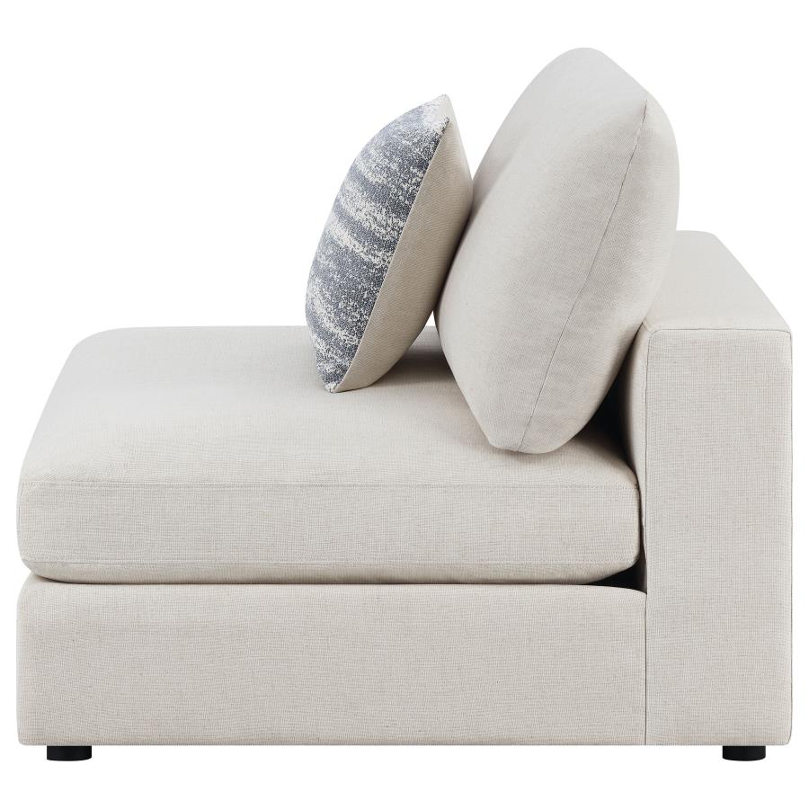 Serene Upholstered Armless / Corner Chair - Image 14