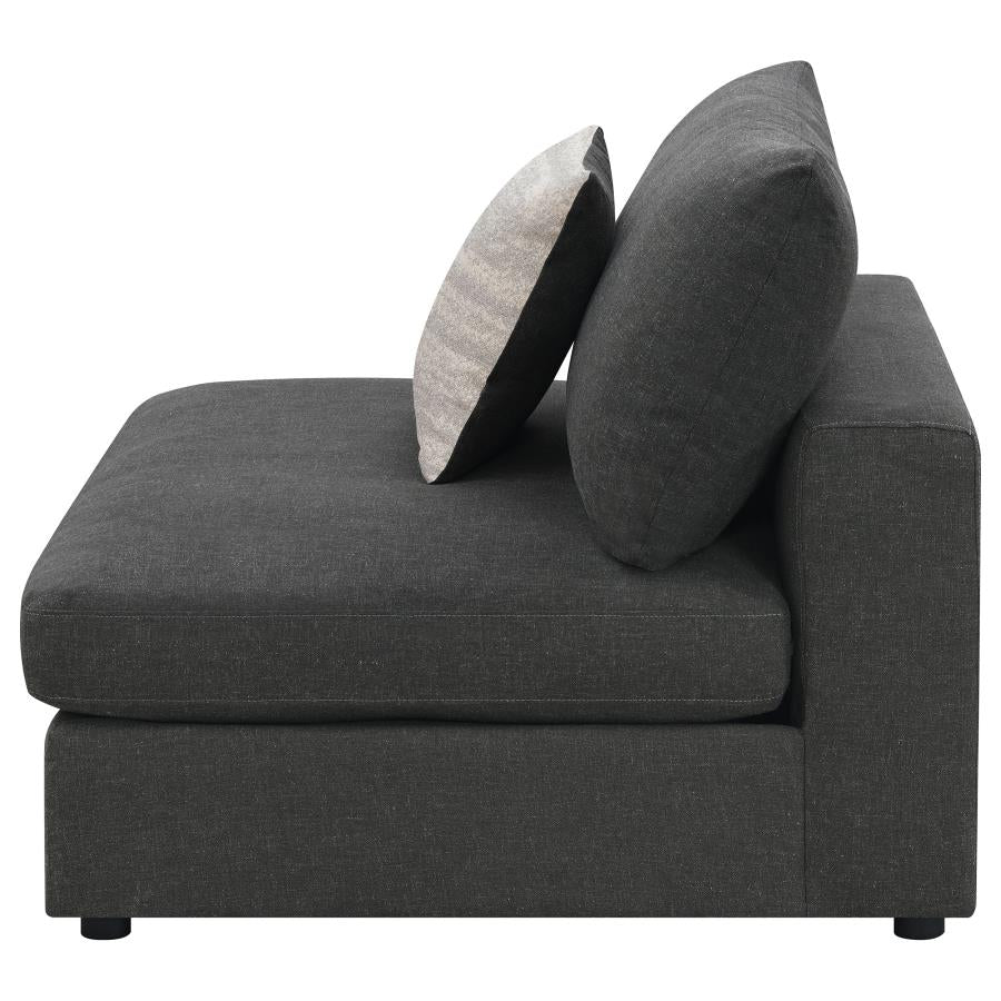 Serene Upholstered Armless / Corner Chair - Image 16