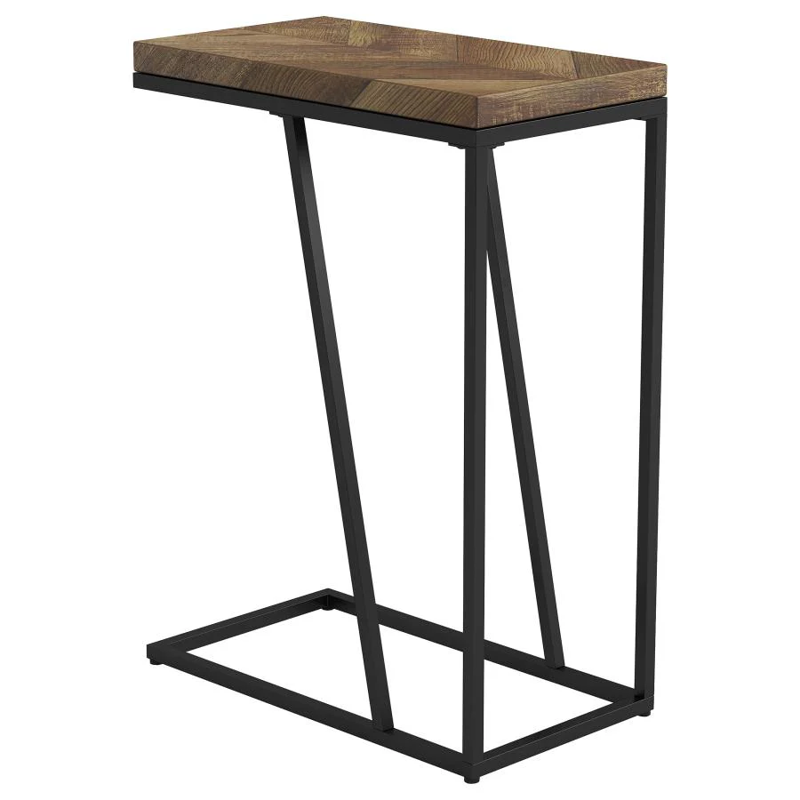 Sergio - Engineered Wood C-Shaped Side Table