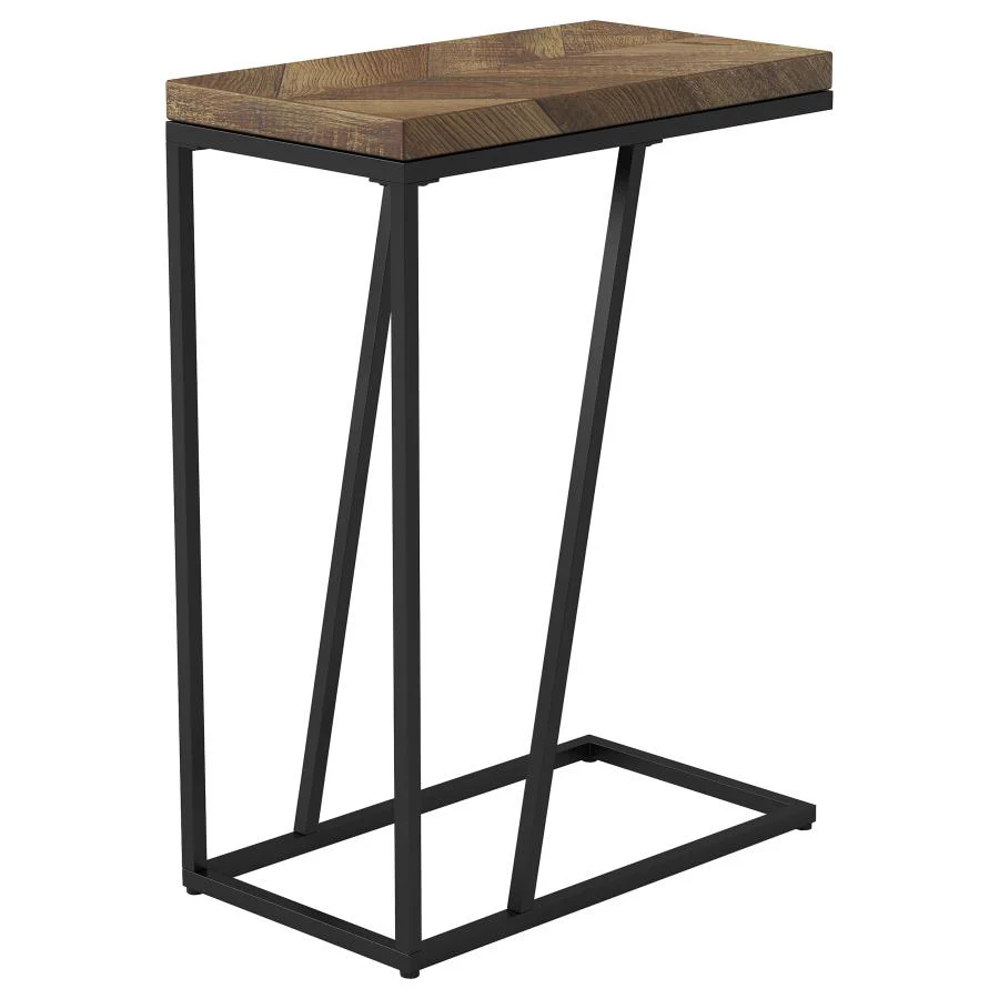 Sergio - Engineered Wood C-Shaped Side Table - Image 4