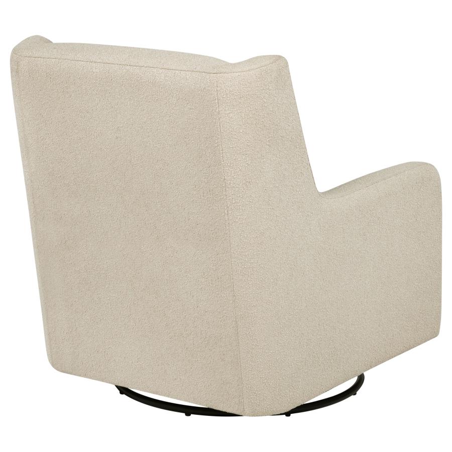Serra - Boucle Upholstered Swivel Glider Recliner - Image 15
