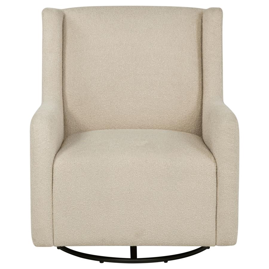 Serra - Boucle Upholstered Swivel Glider Recliner - Image 5
