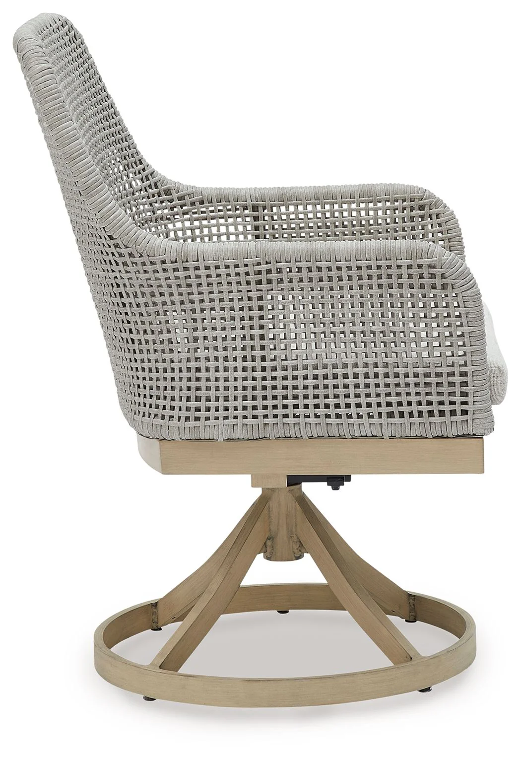 Seton Creek - Swivel Chair With Cushion (Set of 2) - Gray - Image 10
