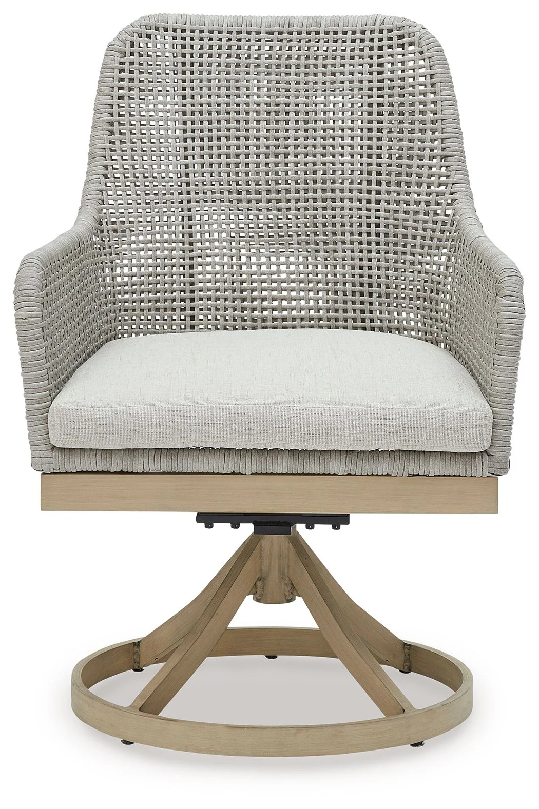 Seton Creek - Swivel Chair With Cushion (Set of 2) - Gray - Image 8