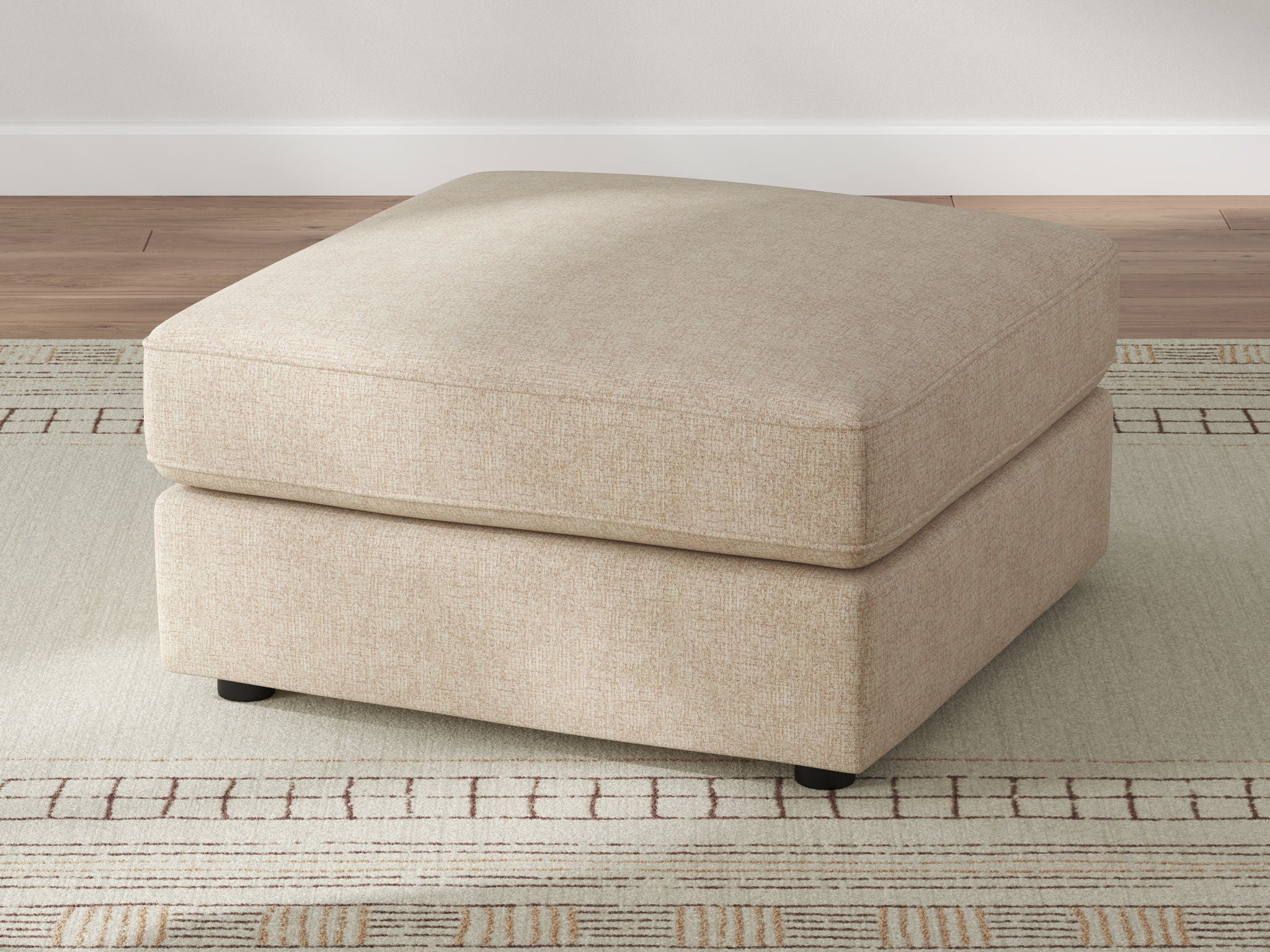 Seyler - Oversized Accent Ottoman - Sand - Image 3