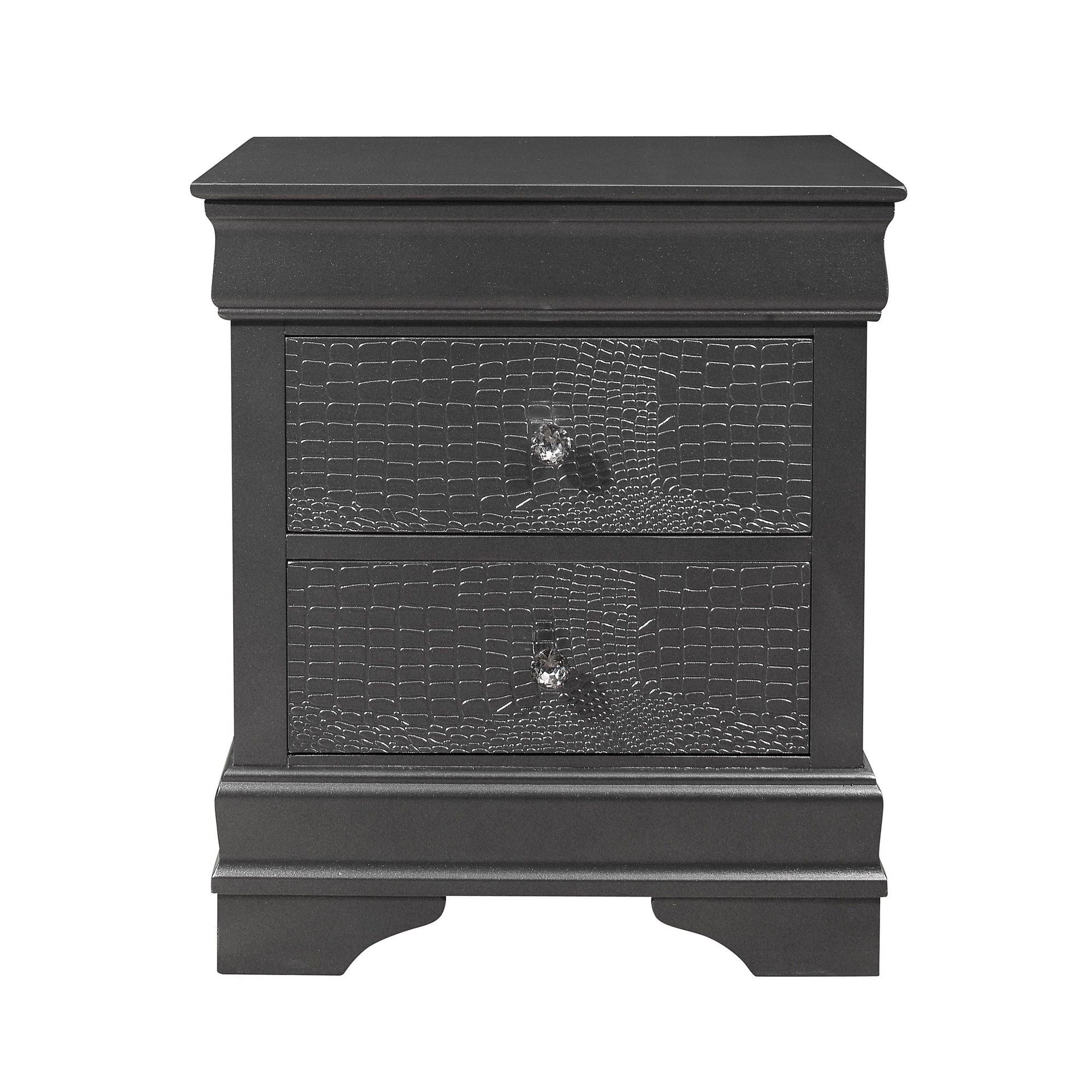 Shaker - Crocodile Metallic Nightstand - Image 10