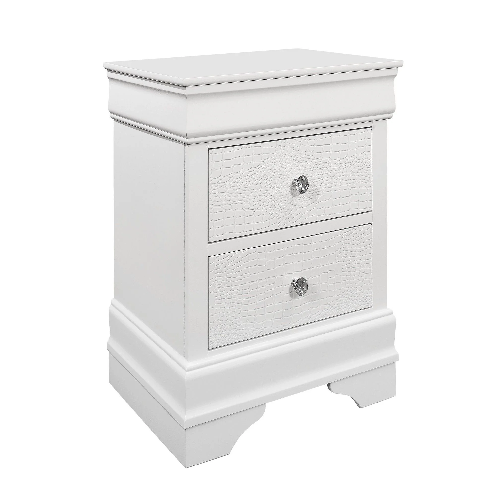 Shaker - Crocodile Metallic Nightstand - Image 4