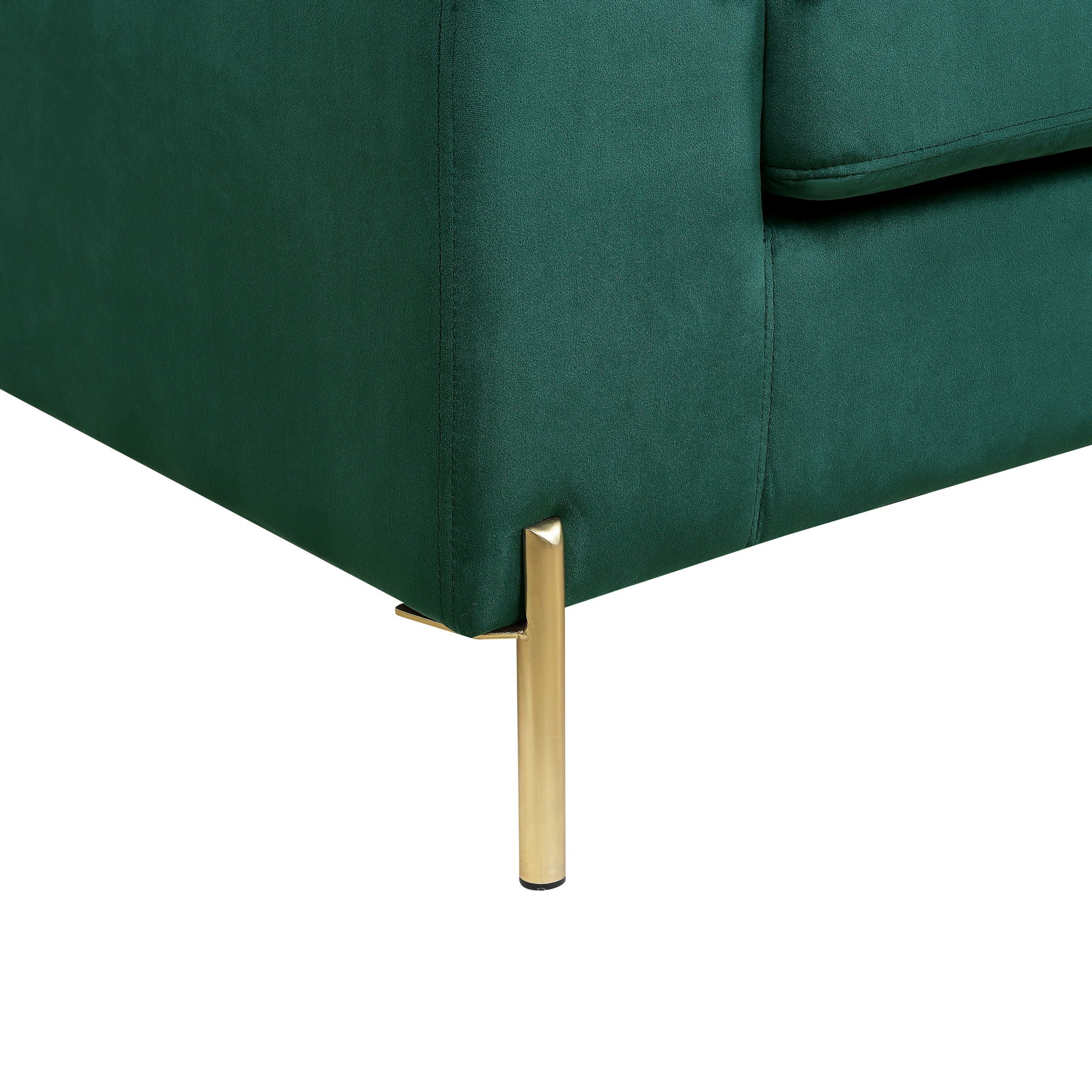 Shannon - Velvet Sectional Sofa With Chaise - Image 8