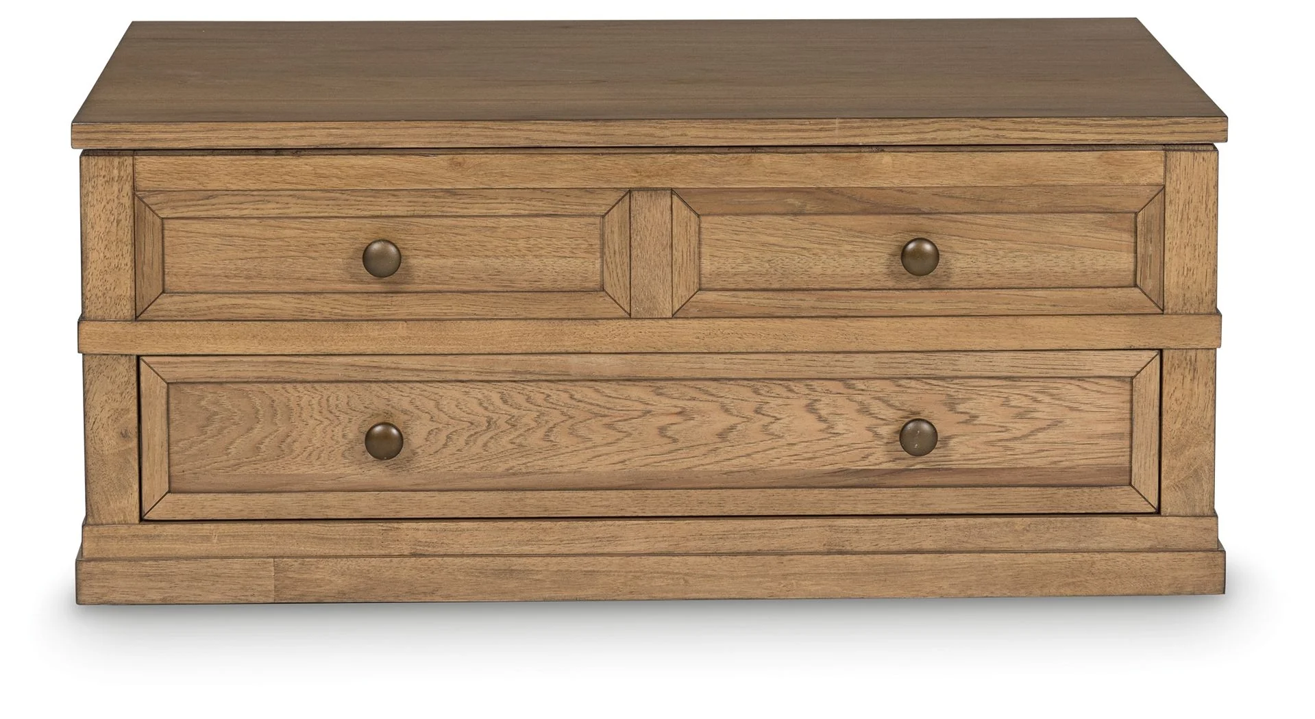 Sharlance - Lift Top Cocktail Table - Light Brown - Image 2