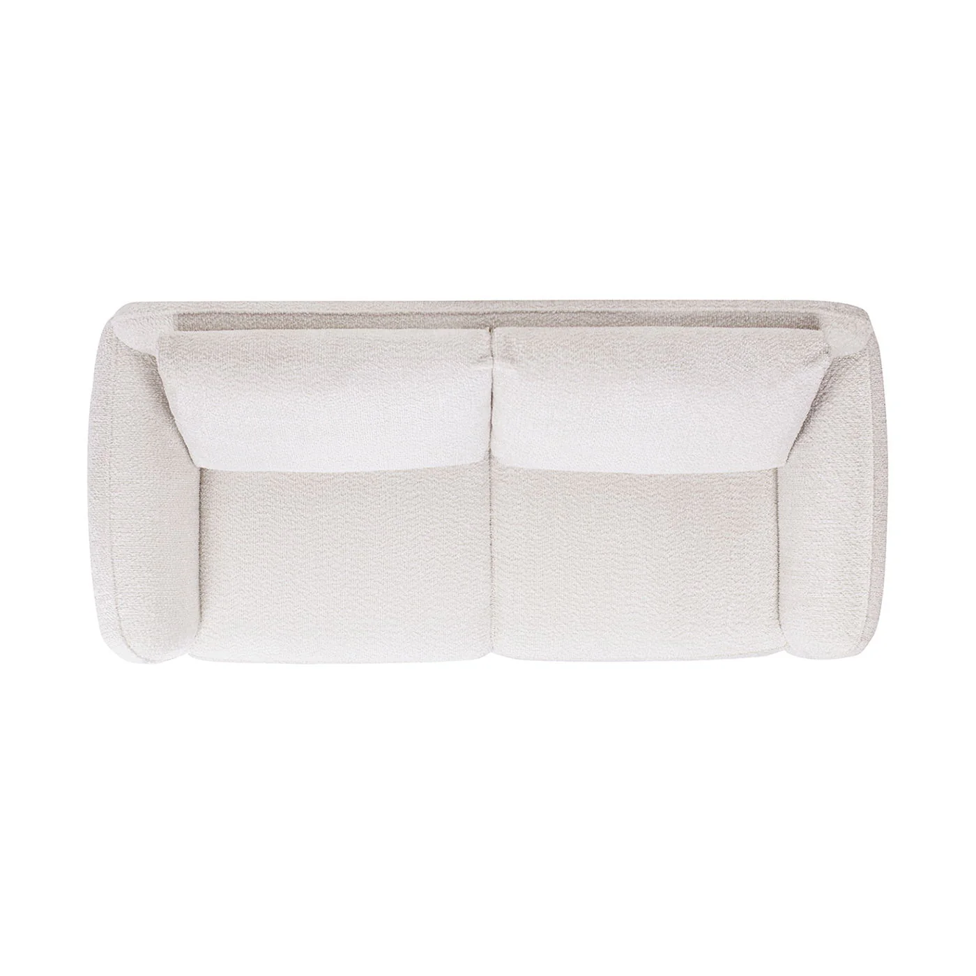 Sharon - Puffy Arm Sofa - Alpaca Off-White - Image 3