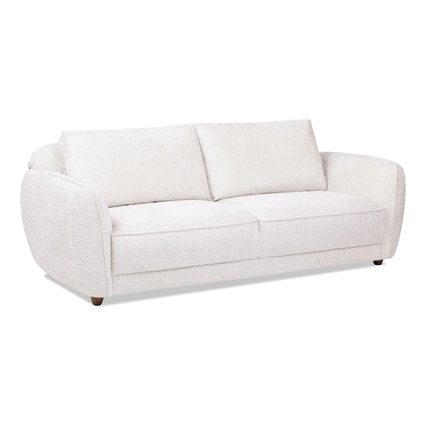 Sharon - Puffy Arm Sofa - Alpaca Off-White - Image 8