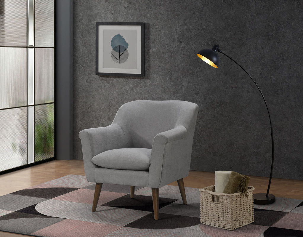 Shelby - Woven Fabric Oversized Armchair - Image 2