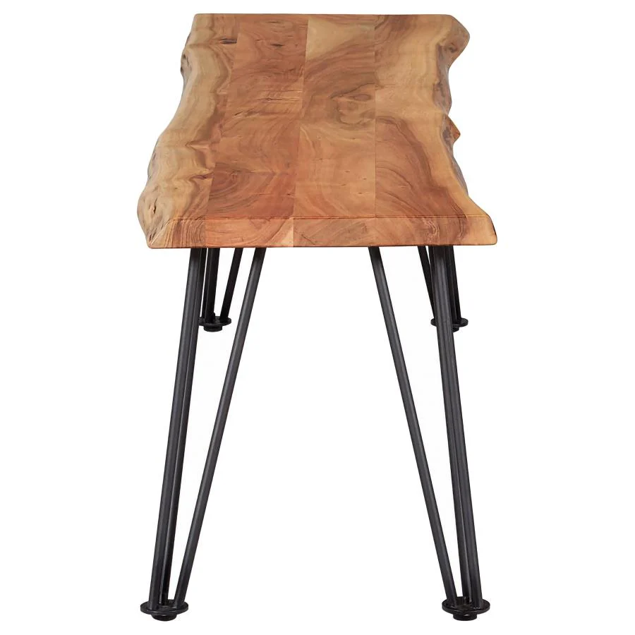Sherman - Wood Dining Bench - Natural Acacia - Image 5