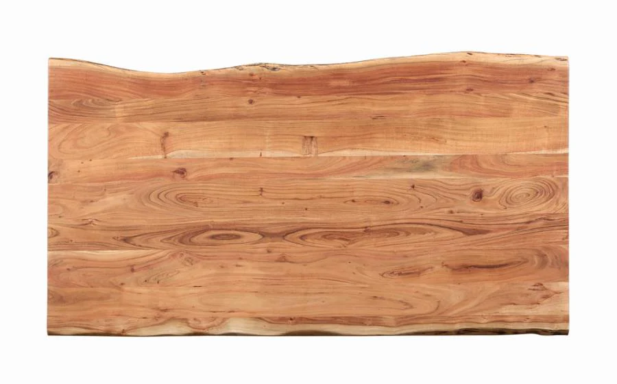 Sherman - Live Edge Dining Table - Natural Acacia - Image 5