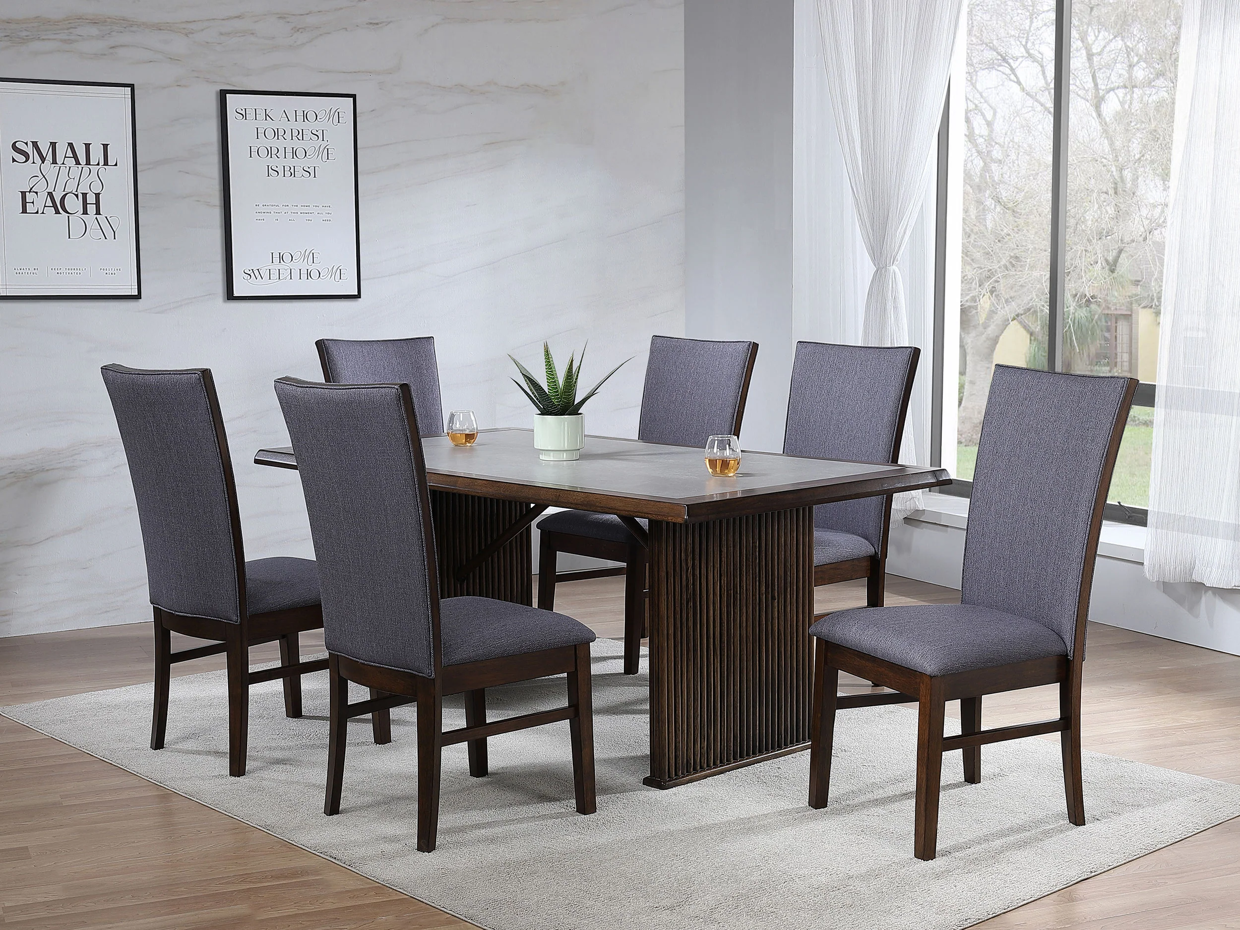 Sherwood - Rectangular Dining Table Set - Image 28