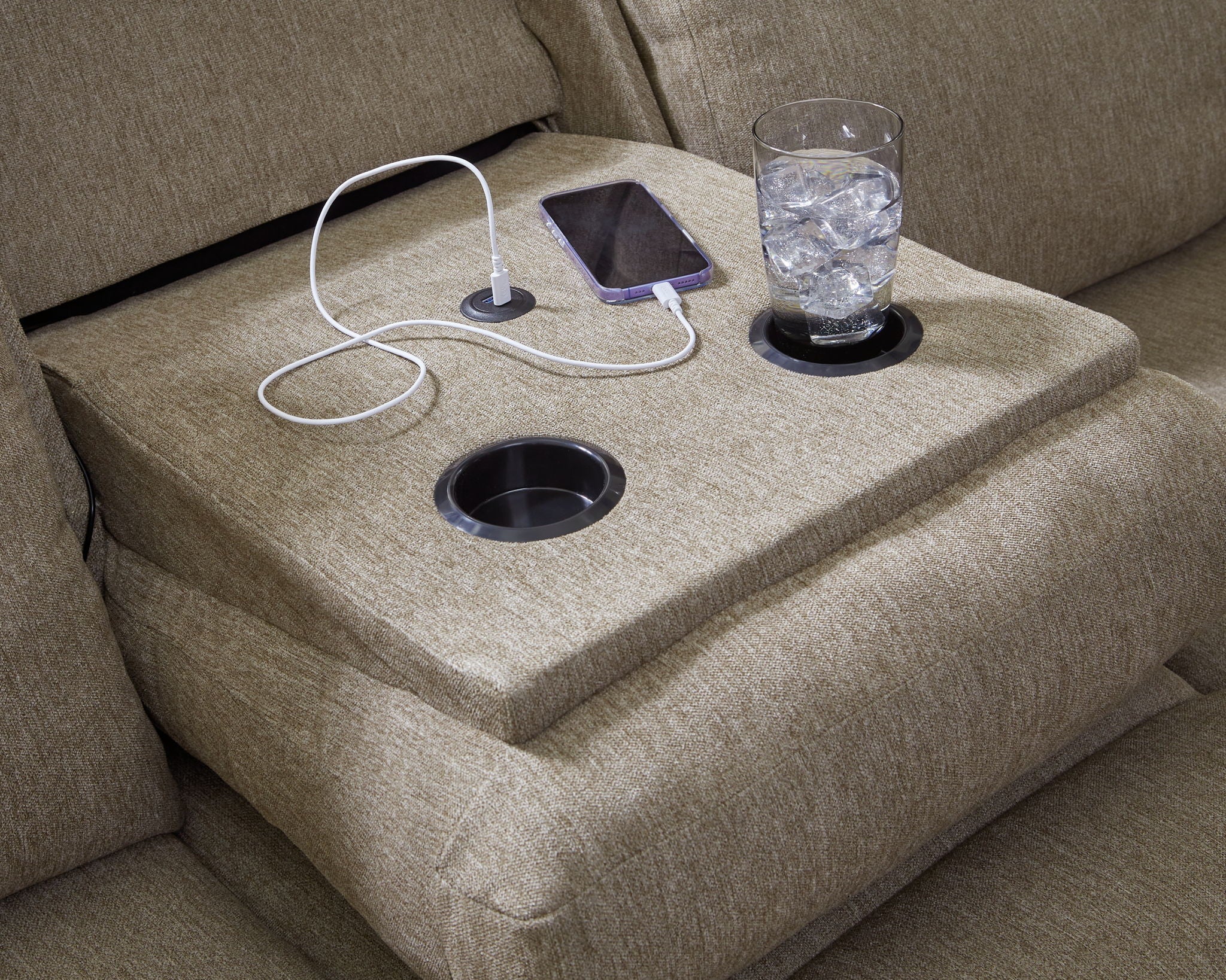 Side-Swipe - Reclining Sofa With Drop Down Table - Image 10